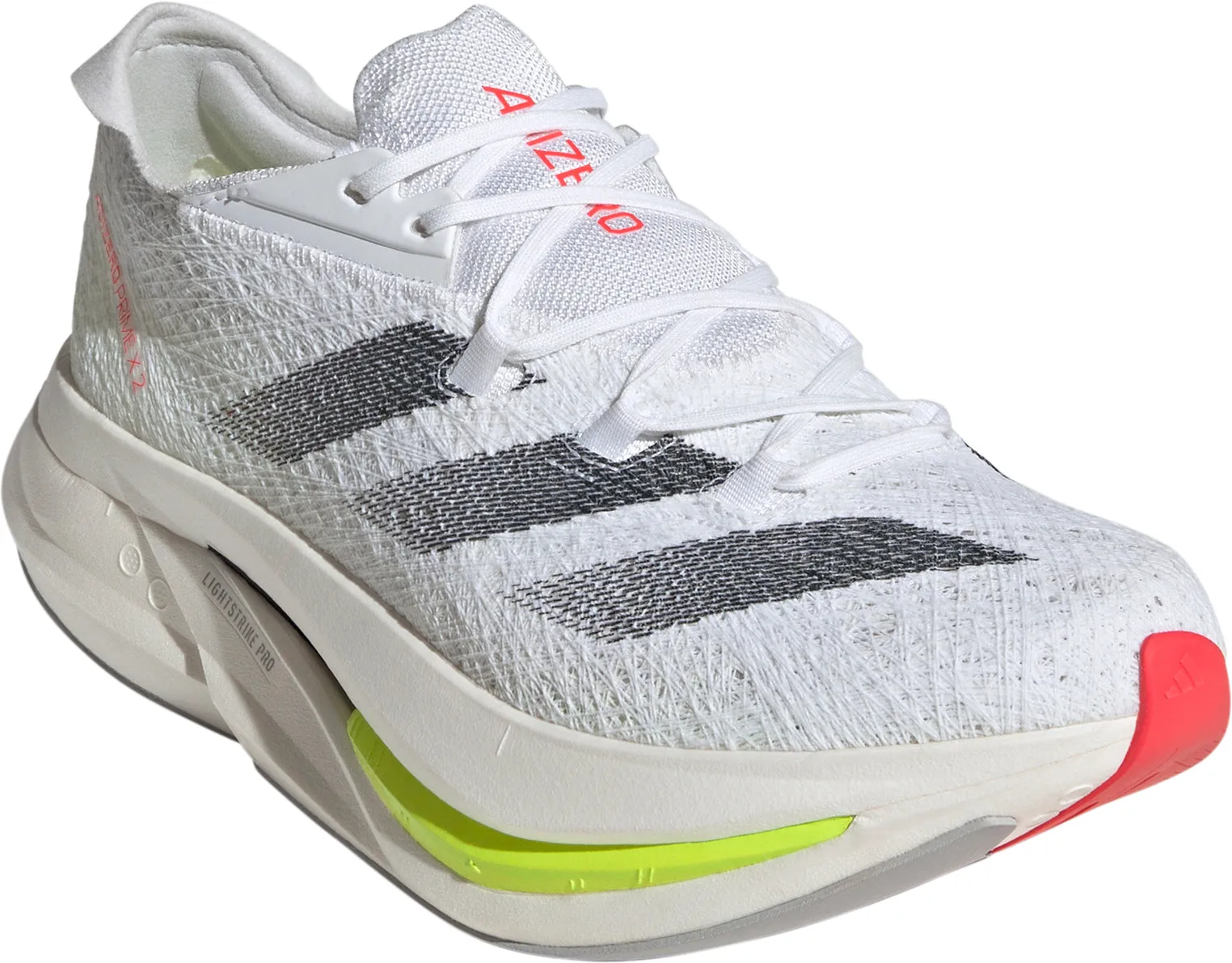adidas Adizero Prime X 2.0 Strung Running Shoes - White