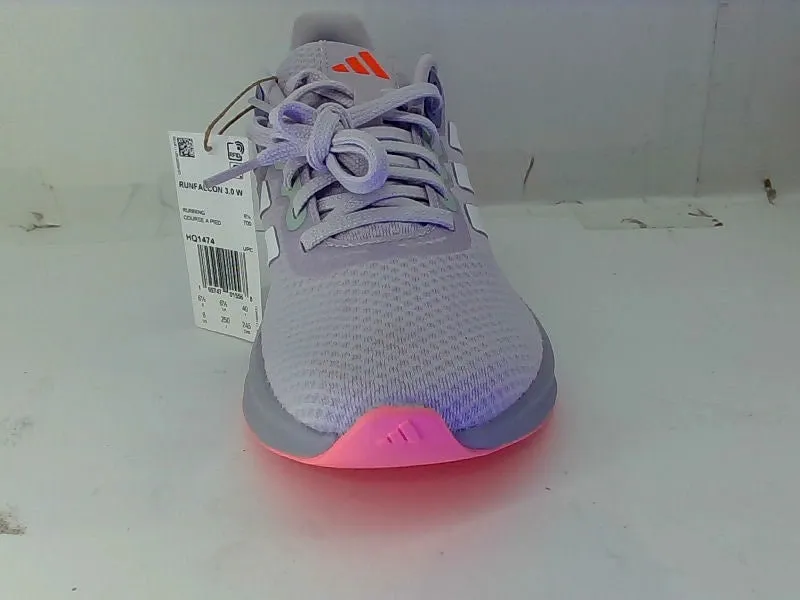 Adidas Women's Runfalcon 3 Running Shoes - Size 8, Silver Dawn/White/Silver Violet