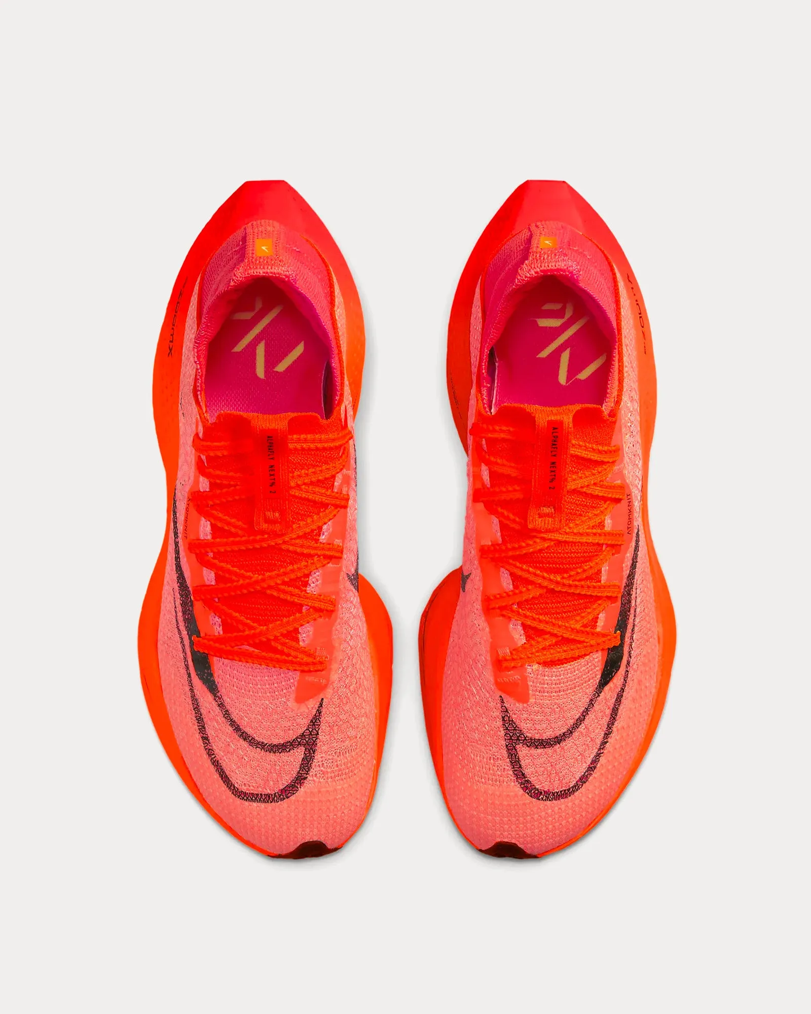 Alphafly 2 Total Orange / Bright Crimson / Ghost Green / Black Running Shoes