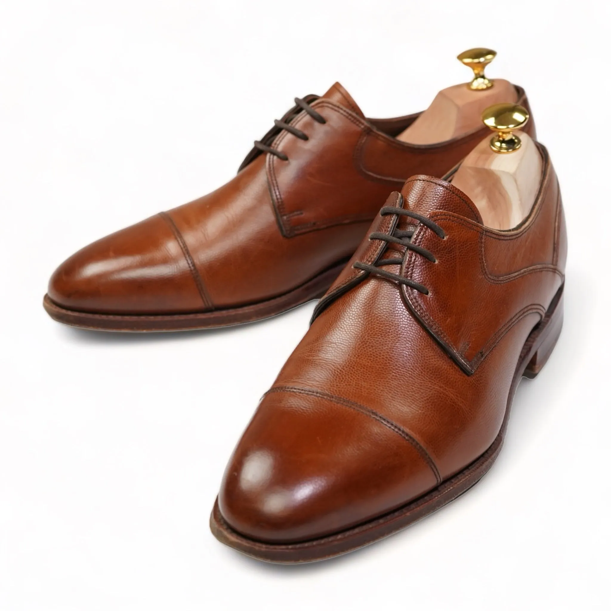 Barker - Tan Fine Grain Derby UK 6,5/EU 40