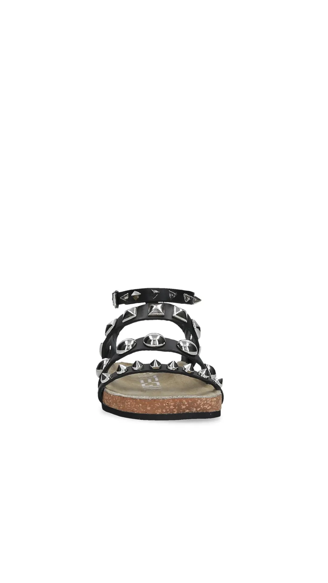 Black Studded Sandal