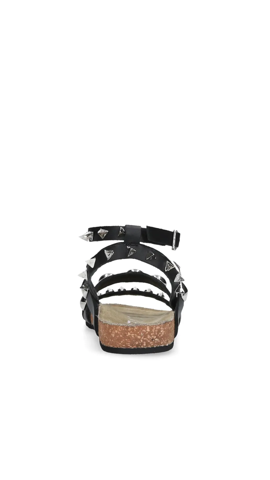 Black Studded Sandal