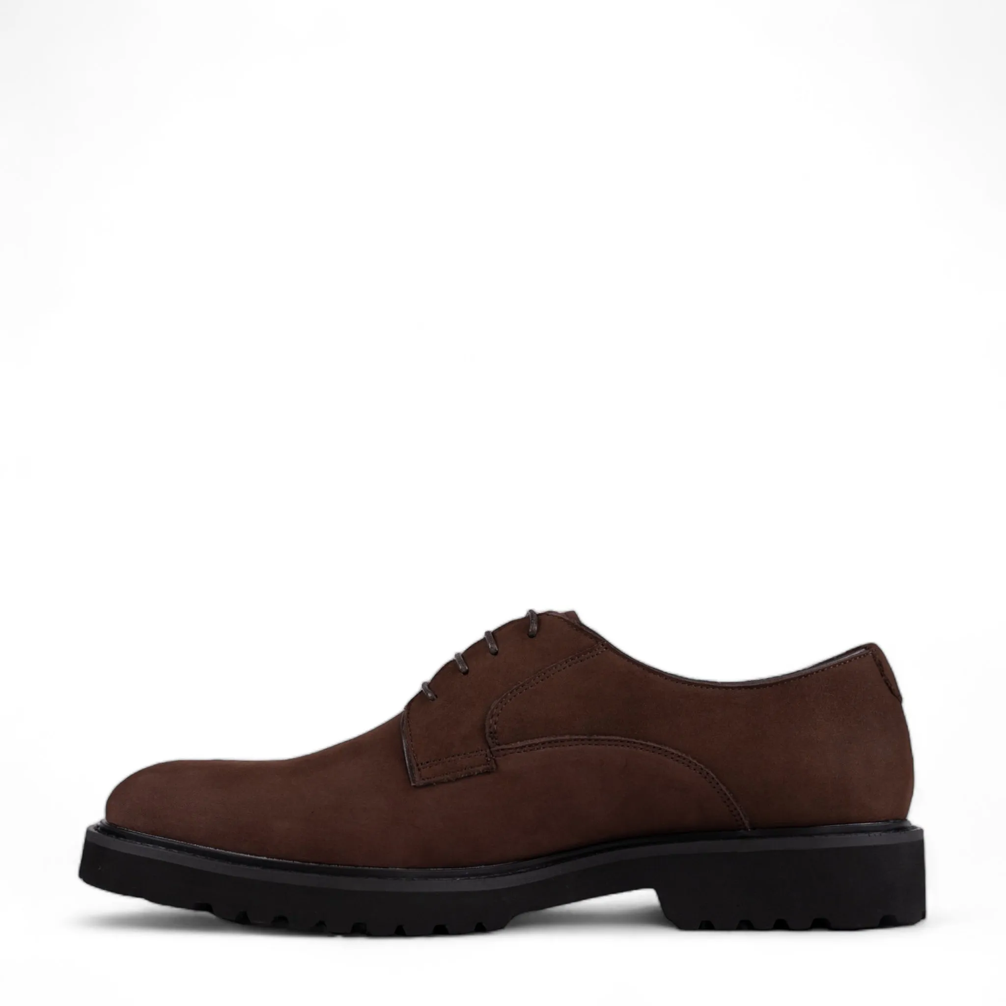 Bowry Brown Derby Shoes