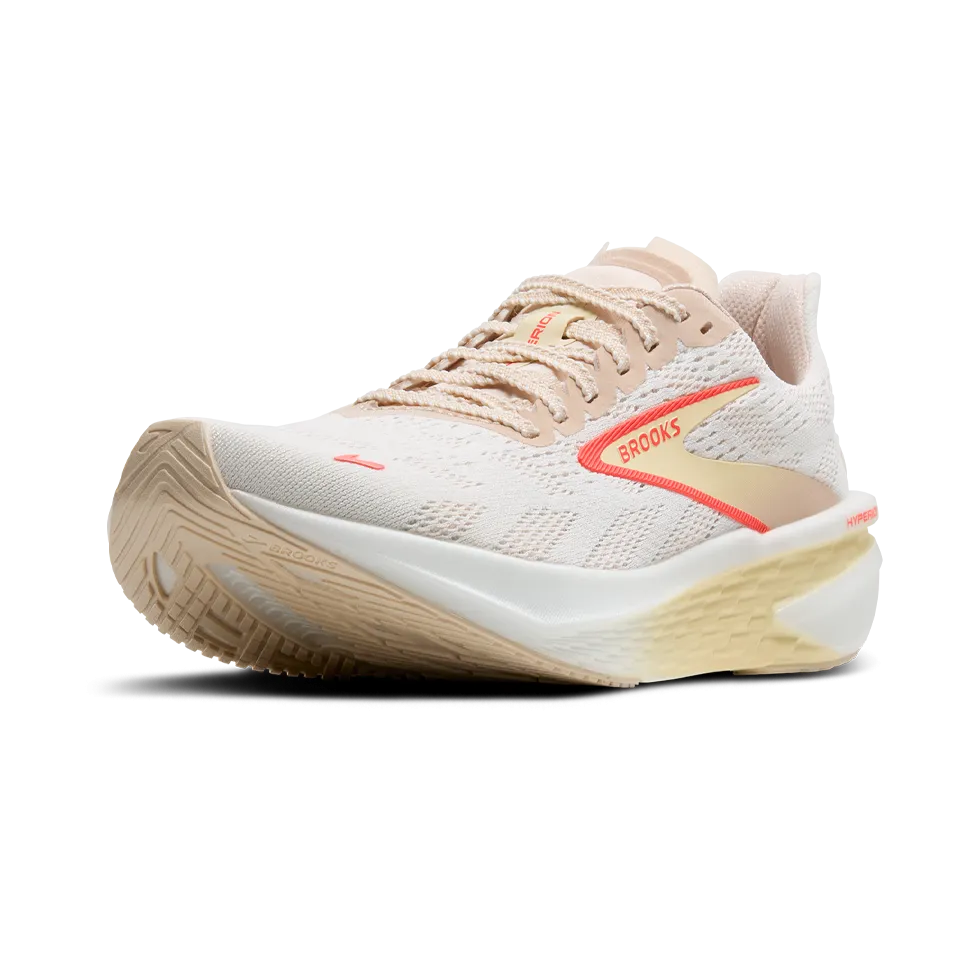 Brooks Women's Hyperion 2 White/Peach/Coral