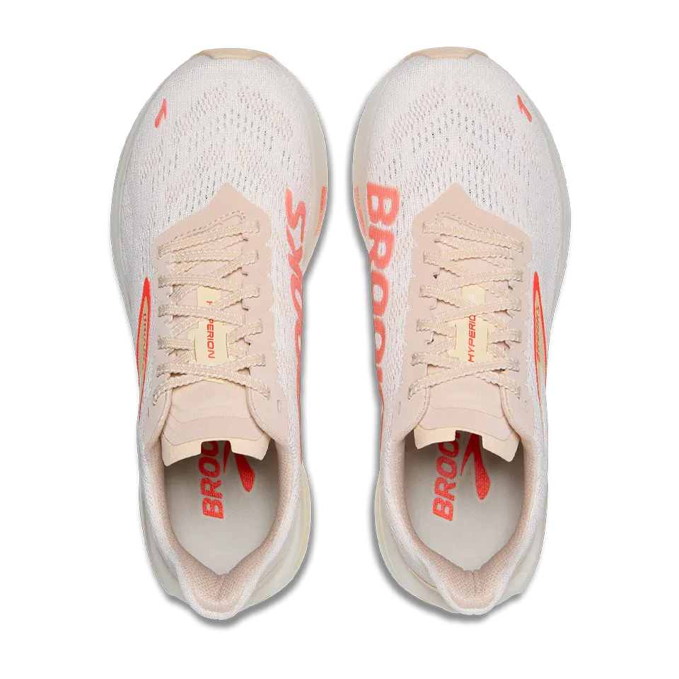 Brooks Women's Hyperion 2 White/Peach/Coral