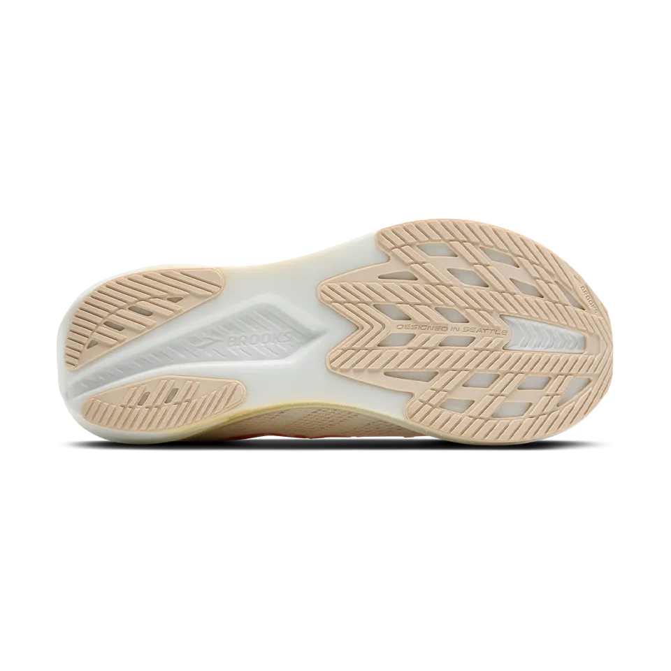 Brooks Women's Hyperion 2 White/Peach/Coral