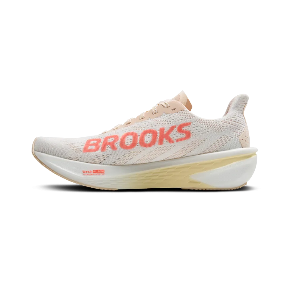 Brooks Women's Hyperion 2 White/Peach/Coral