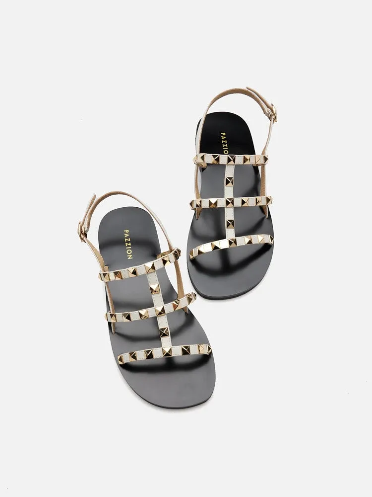 Diane Studded Slingback Slides
