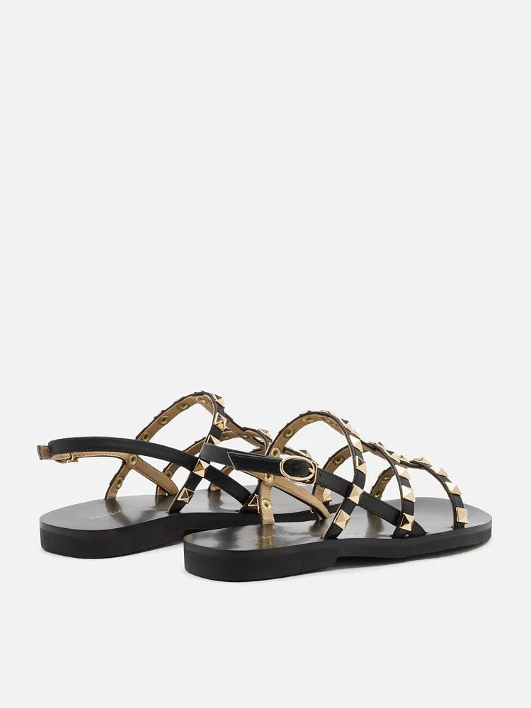 Diane Studded Slingback Slides
