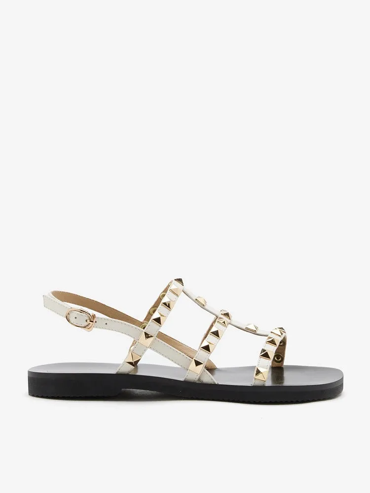 Diane Studded Slingback Slides