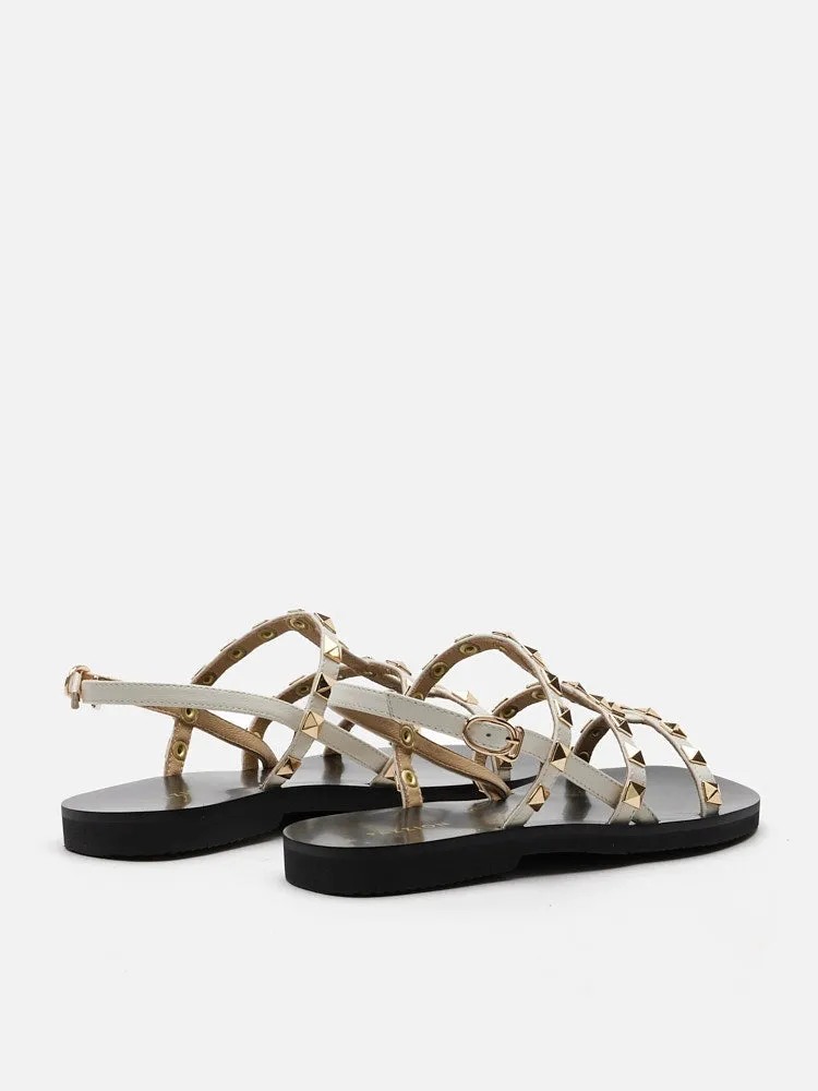 Diane Studded Slingback Slides