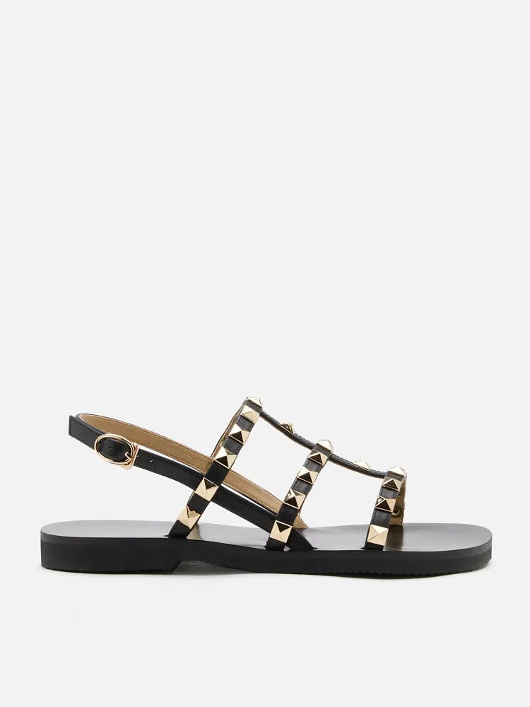 Diane Studded Slingback Slides