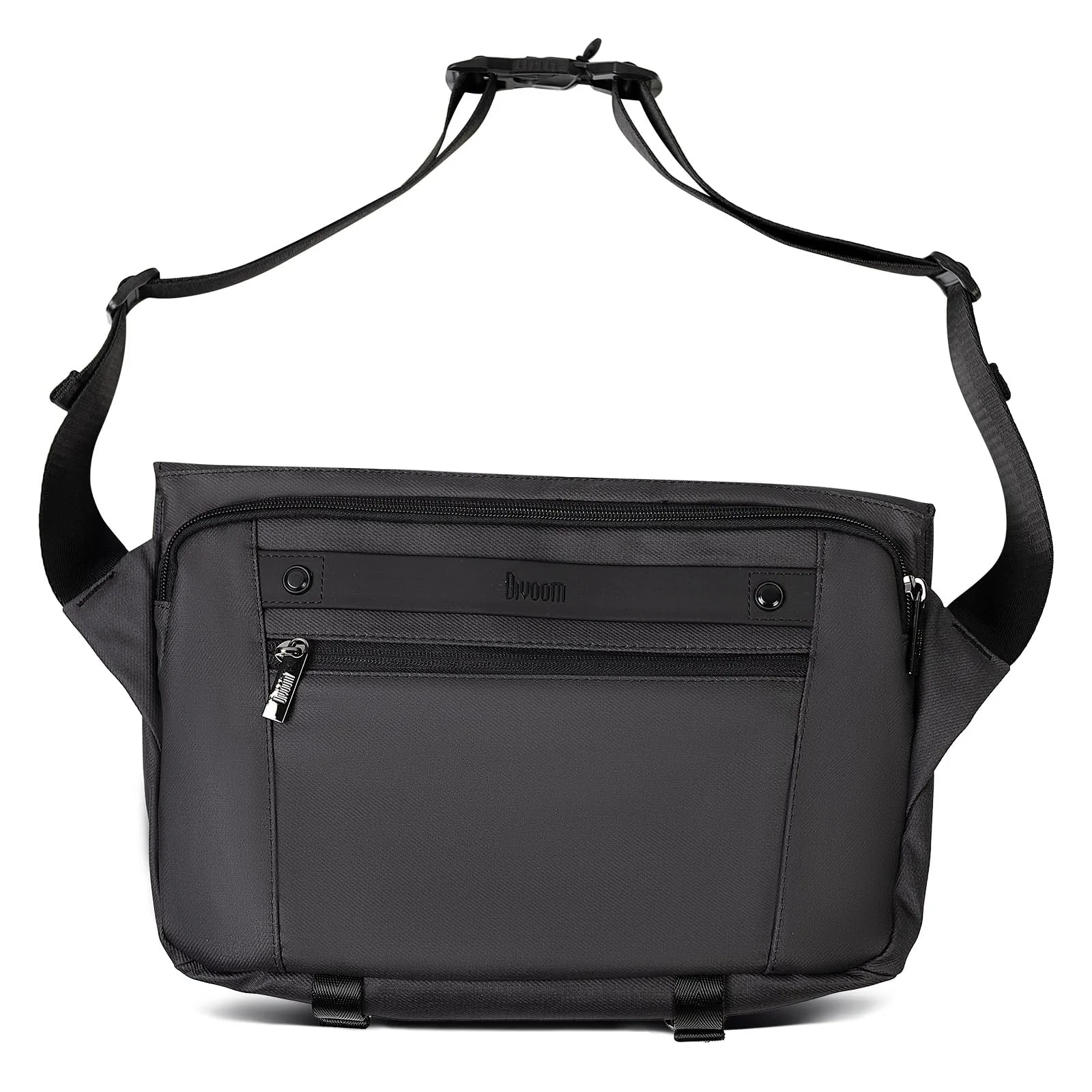 Divoom Sling Bag-V con Control por App, Mochila Bandolera LED para Hombre, Arte Pixel DIY, Impermeable, para Fiesta, Festival
