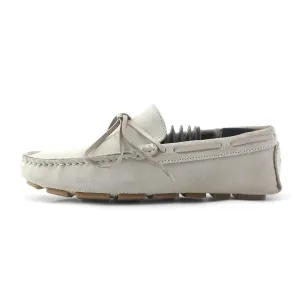 Fadano - Luxe Knot Loafers - Light Grey