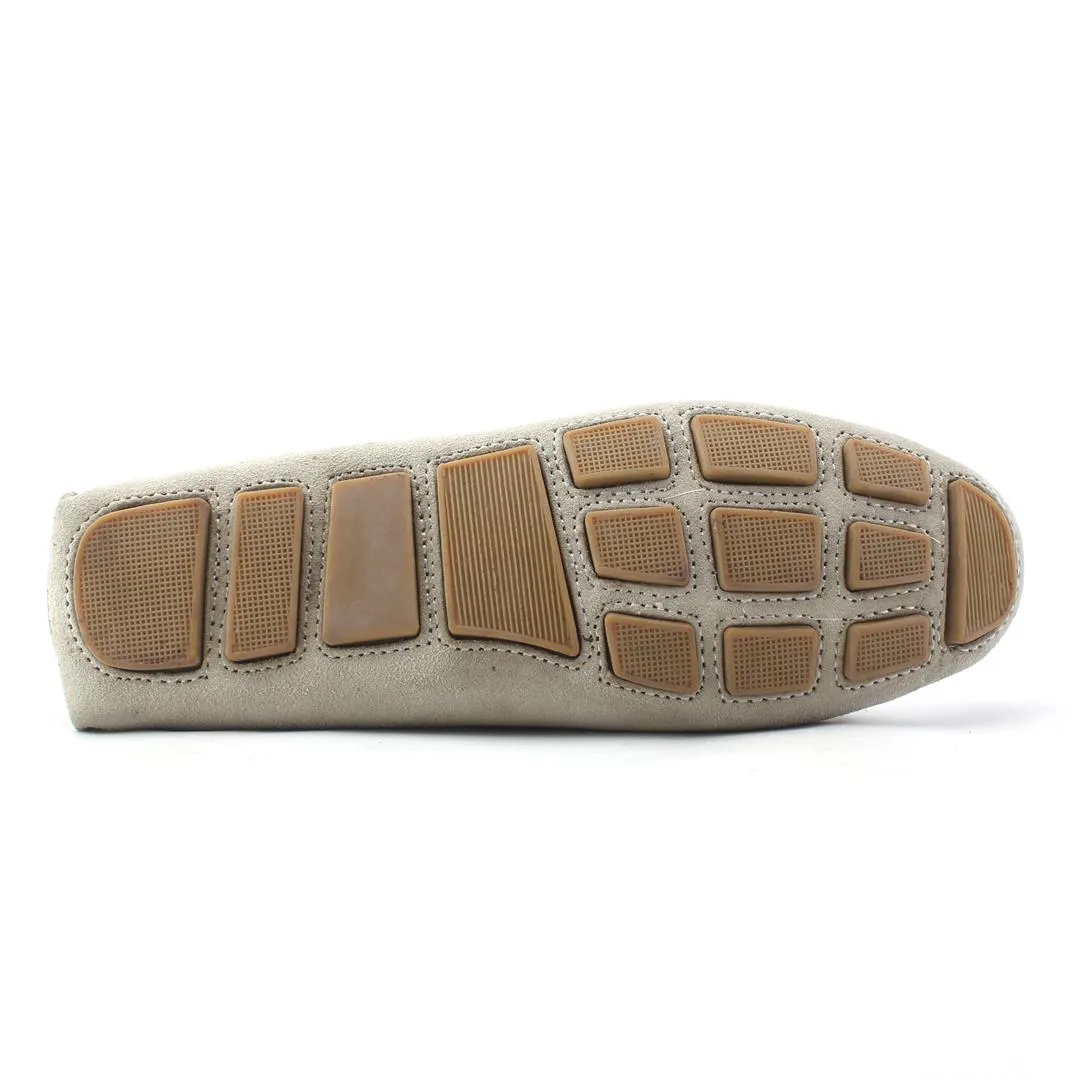 Fadano - Luxe Knot Loafers - Light Grey