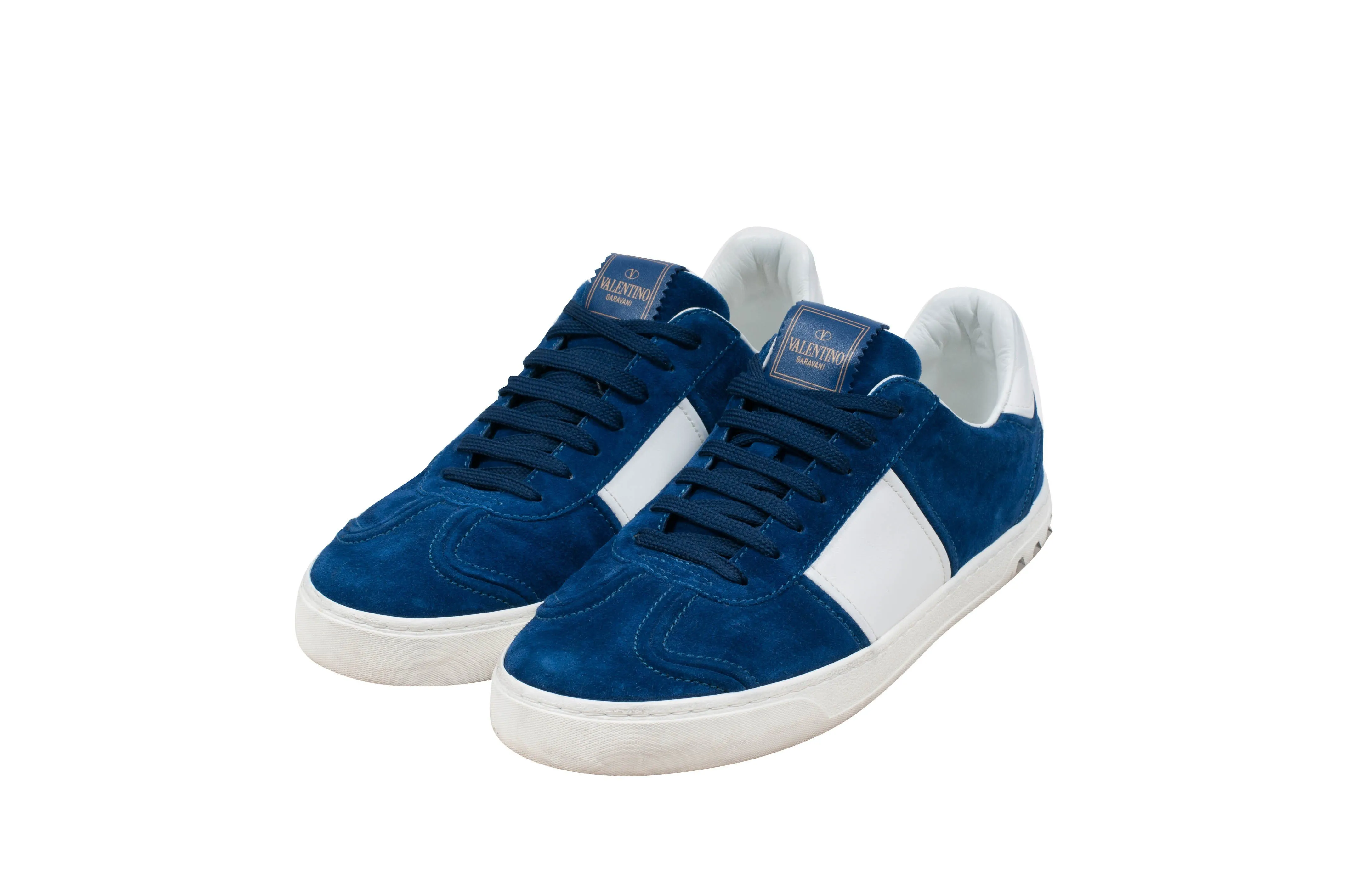 Fly Crew Rockstud Suede Low Top Sneakers