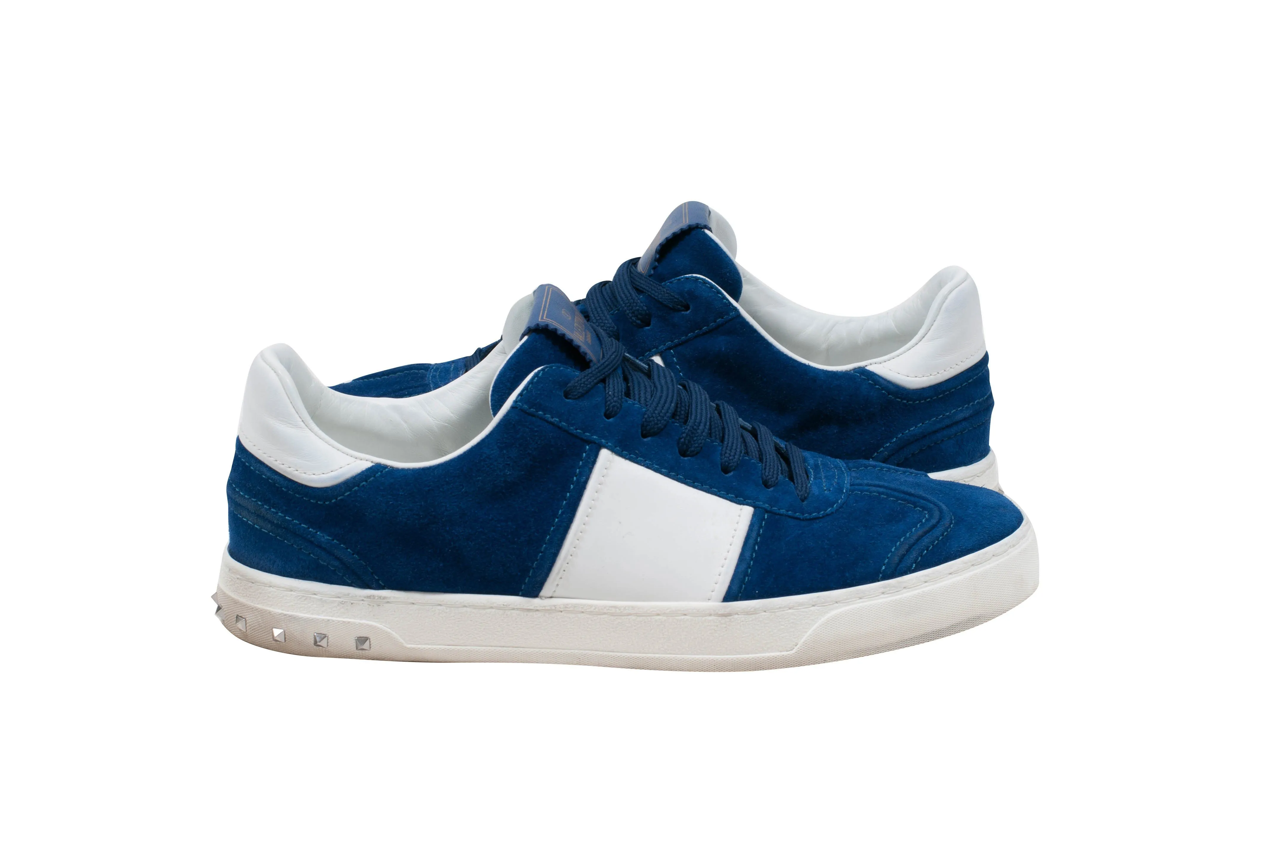 Fly Crew Rockstud Suede Low Top Sneakers