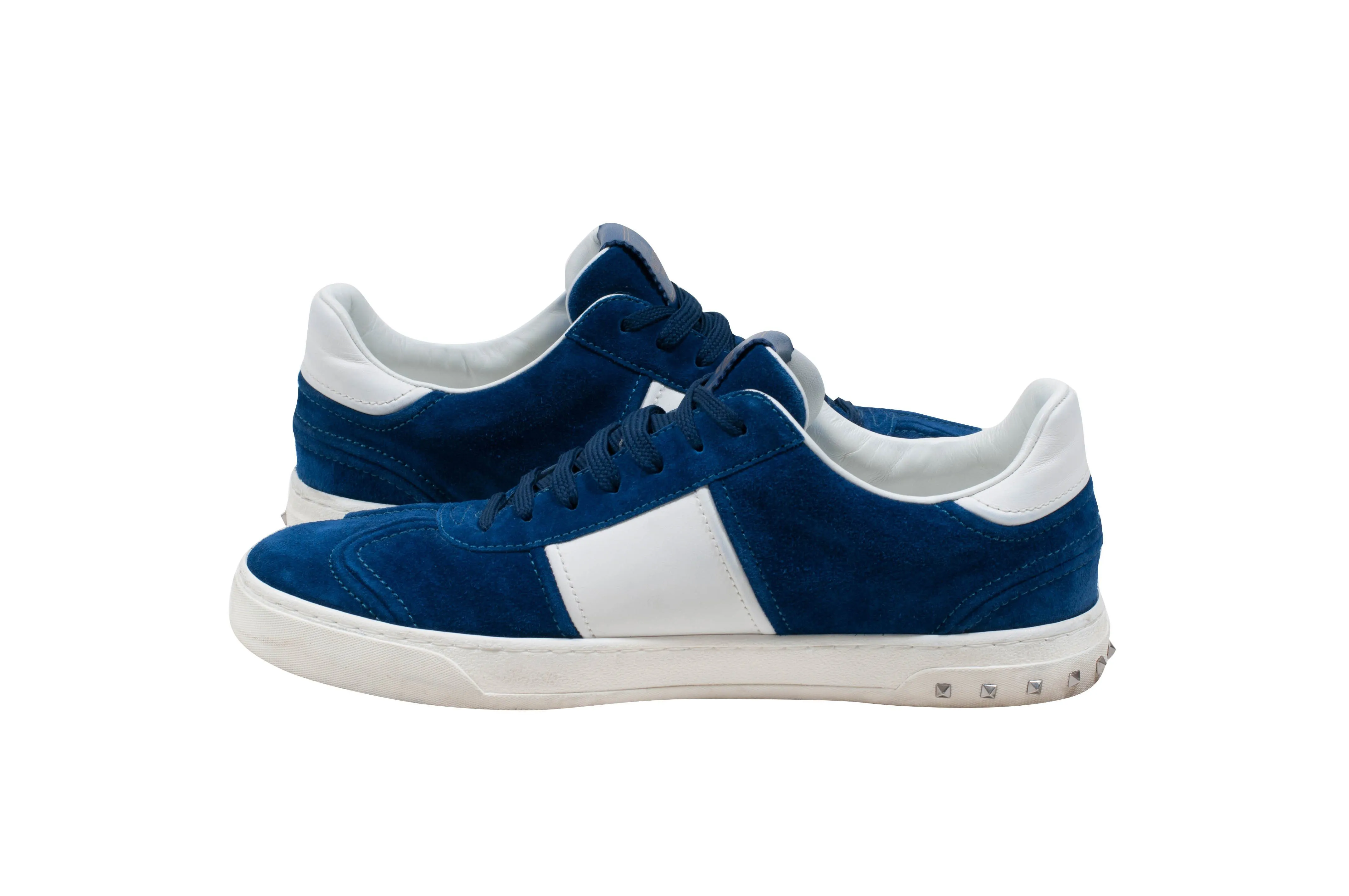 Fly Crew Rockstud Suede Low Top Sneakers