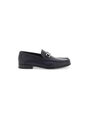 Gancini Smooth Leather Loafers