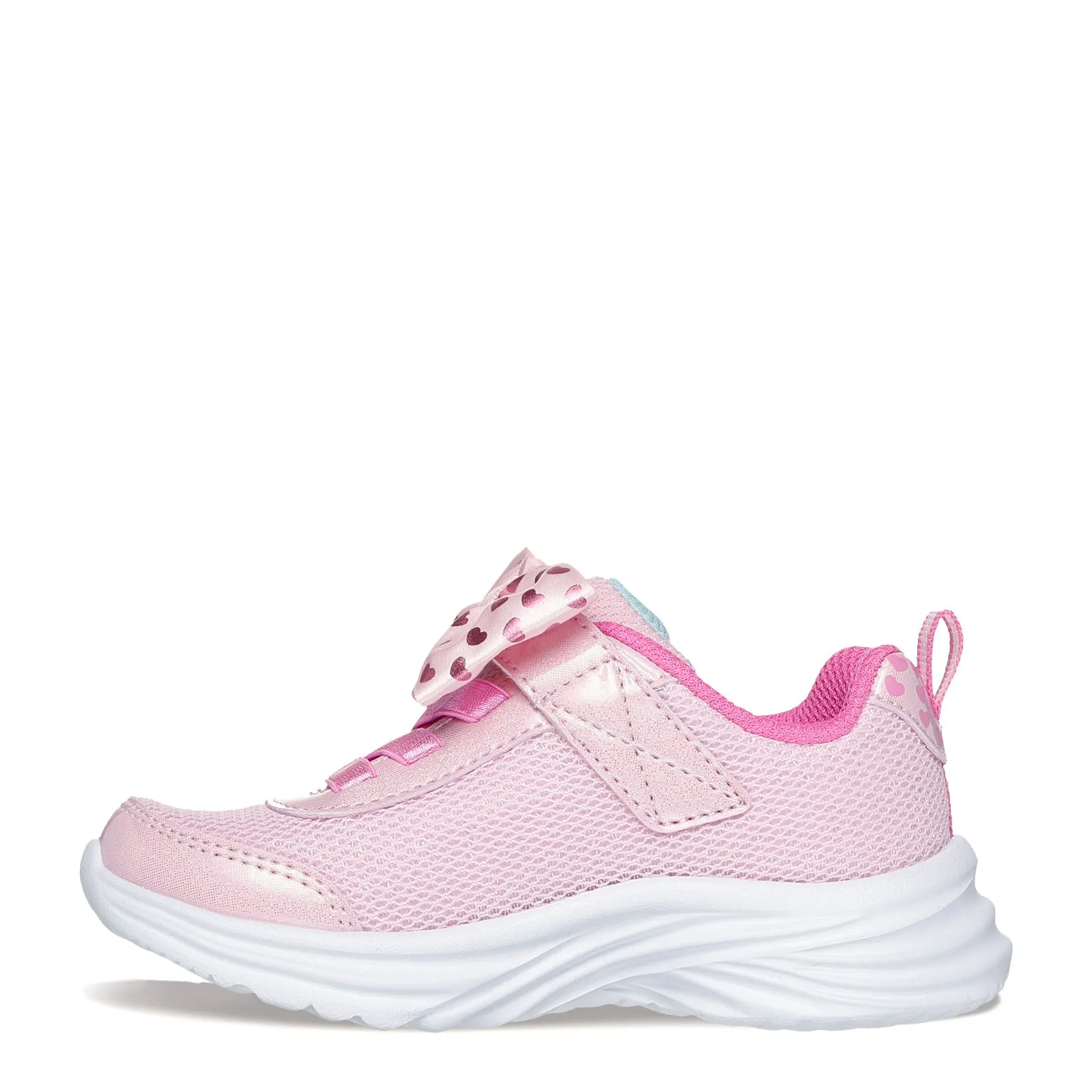 Girl's Skechers, Dreamy Dancer - Xtra Bow Sneaker - Toddler