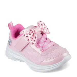 Girl's Skechers, Dreamy Dancer - Xtra Bow Sneaker - Toddler