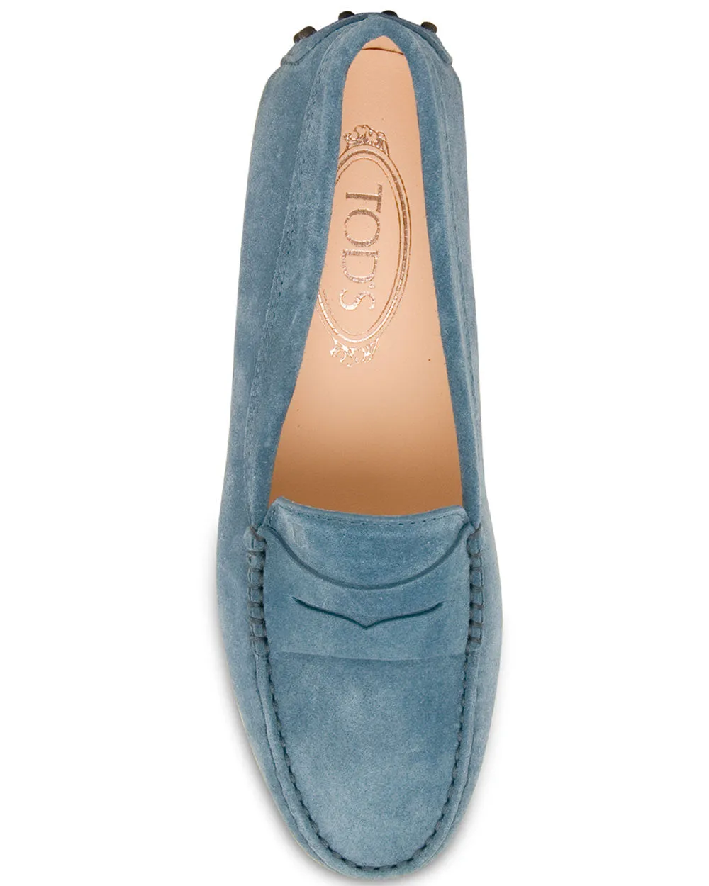Gommini Suede Loafer in Blue