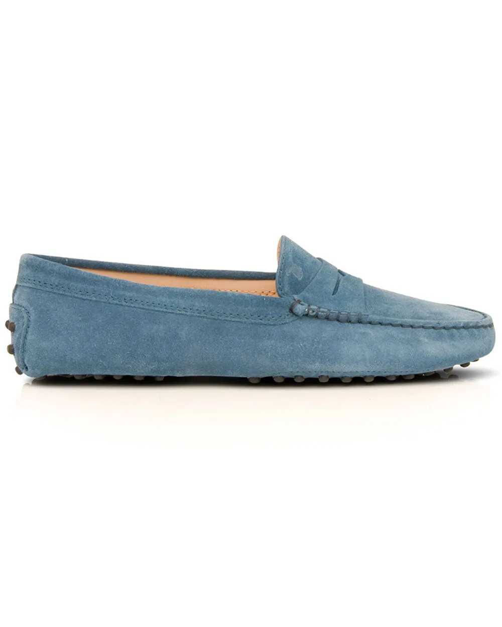Gommini Suede Loafer in Blue