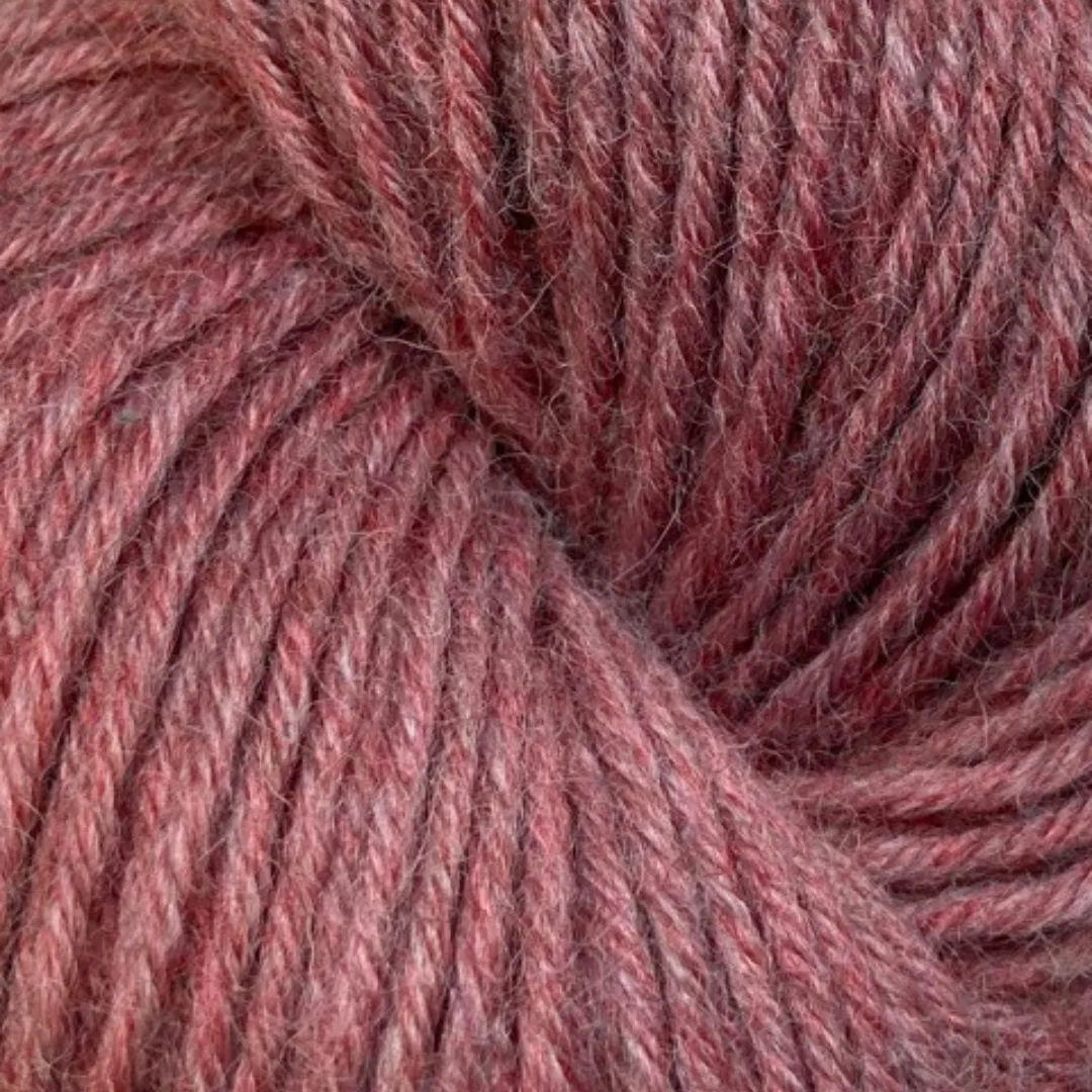 Heather Line Yarn - 5 Skeins per Bundle | 3/8 Sport Weight | 830 Yards Total | Blended Wool