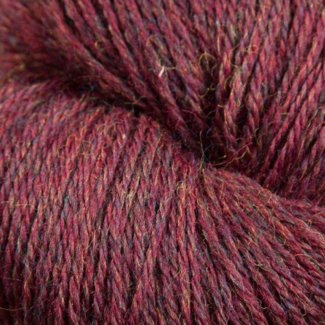 Heather Line Yarn - 5 Skeins per Bundle | 3/8 Sport Weight | 830 Yards Total | Blended Wool