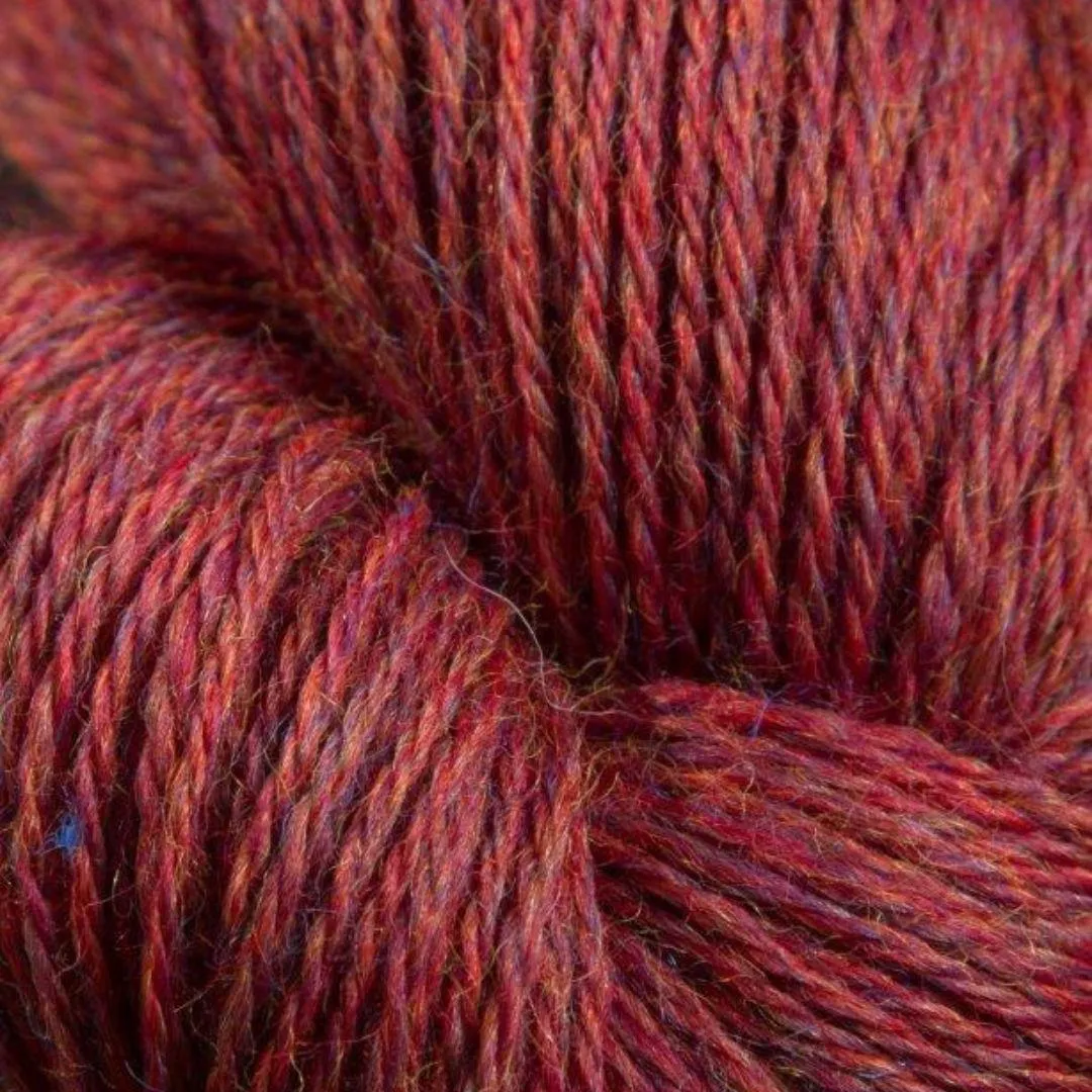 Heather Line Yarn - 5 Skeins per Bundle | 3/8 Sport Weight | 830 Yards Total | Blended Wool