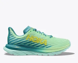 Hoka Mens Mach 5- Lime Glow/Ocean Mist (1127893-LGOM)
