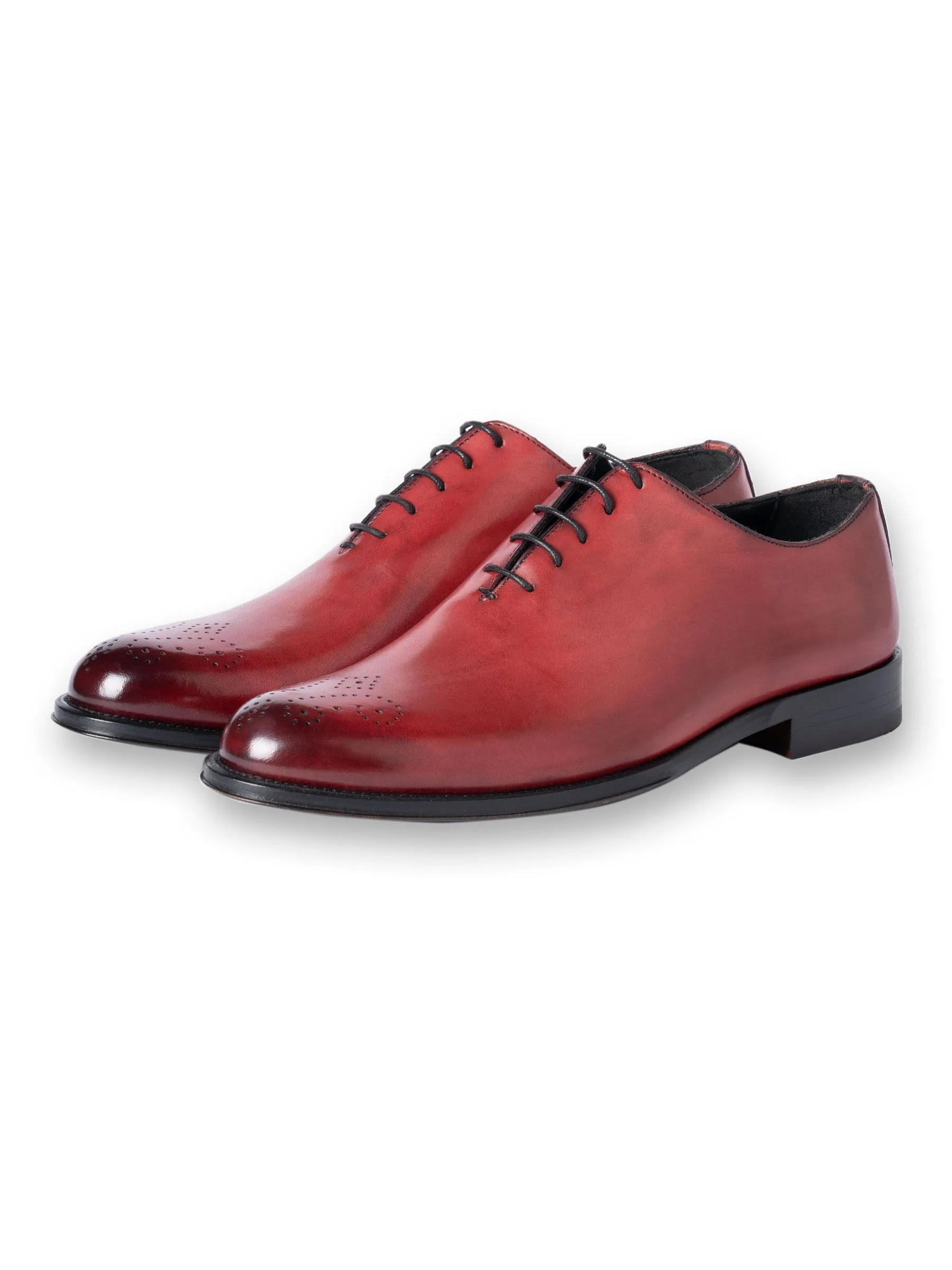 Jerelyn Creado Floral Whole-Cut Oxfords
