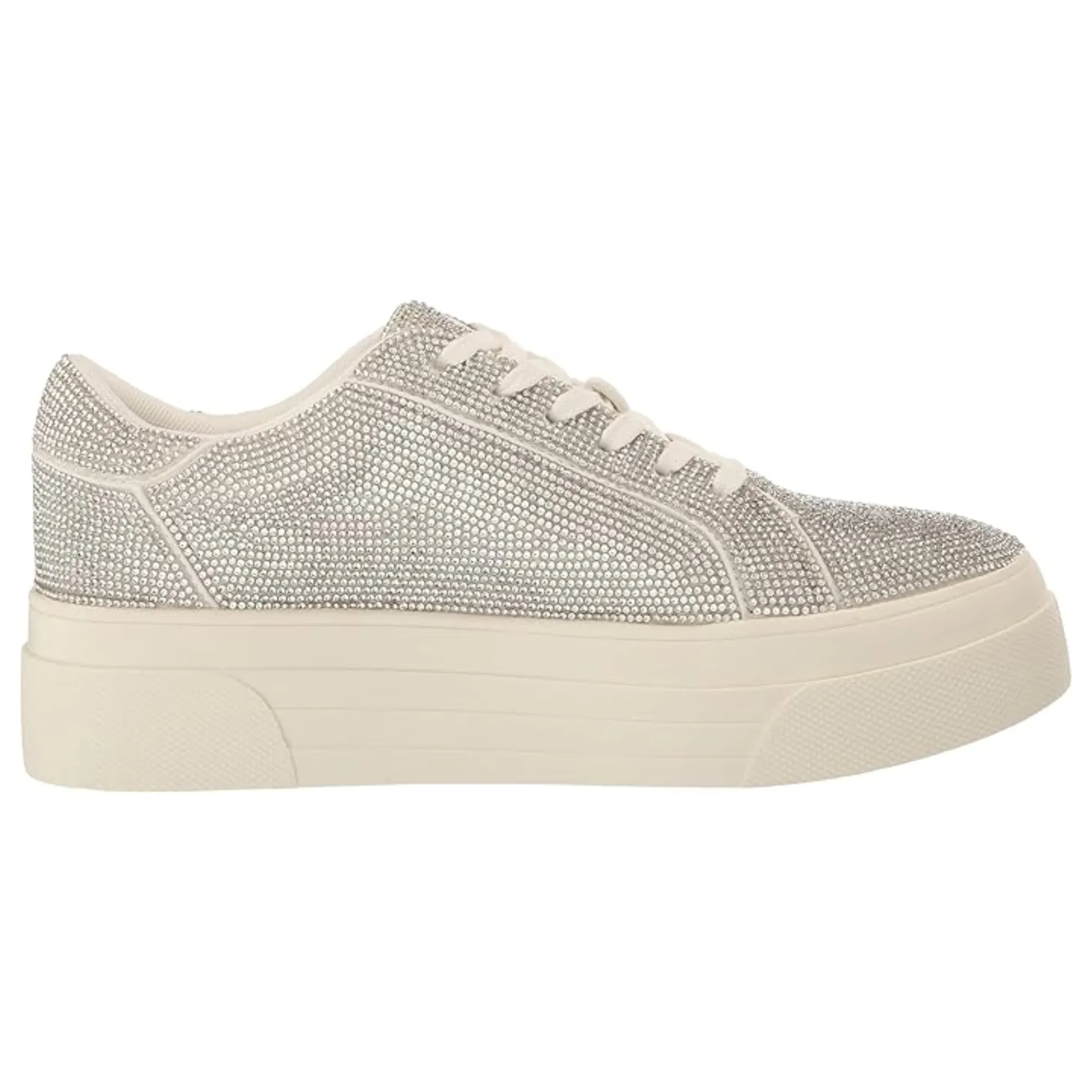 Jessica Simpson Caitrona Women's Rhinestone Wedge Sneakers Shoes