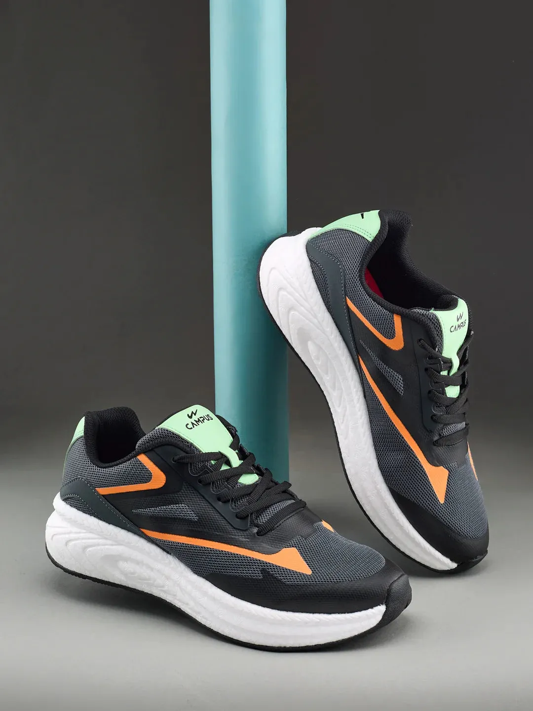 JIVE Grey Men's Running Shoes