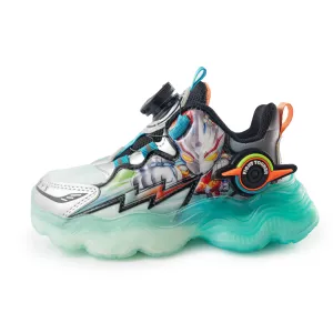 Kids' Superhero Rotary buckle Sneakers – M307 Green