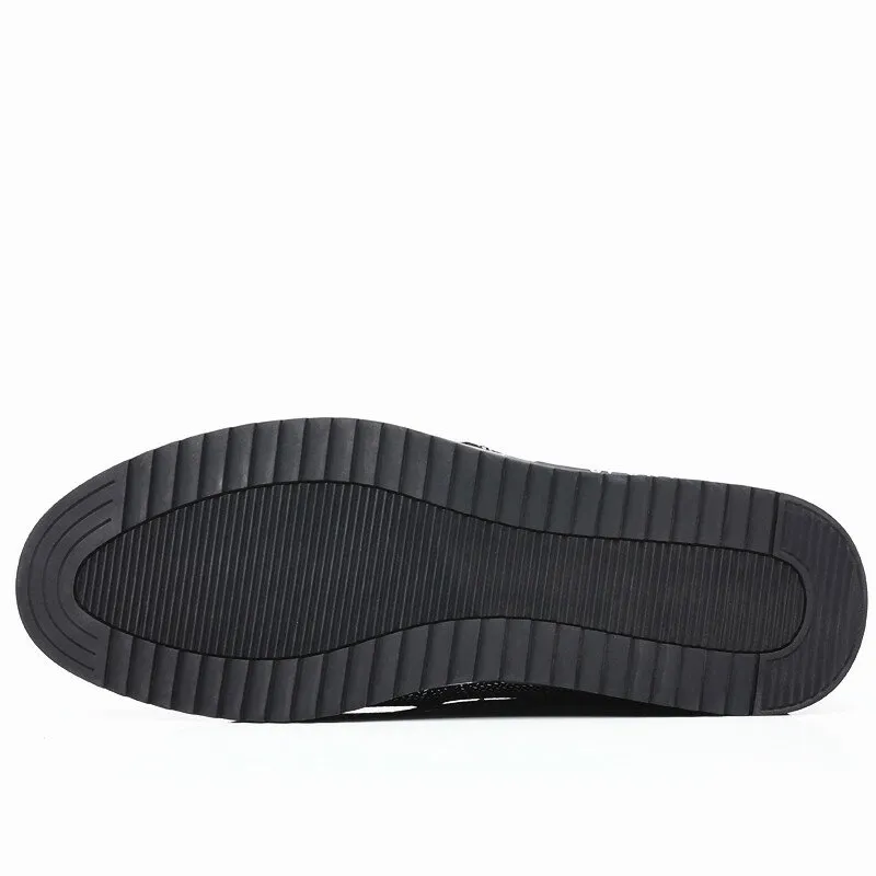 Männer Special Suede Splicing Schnüren Soft Business Casual Schuhe