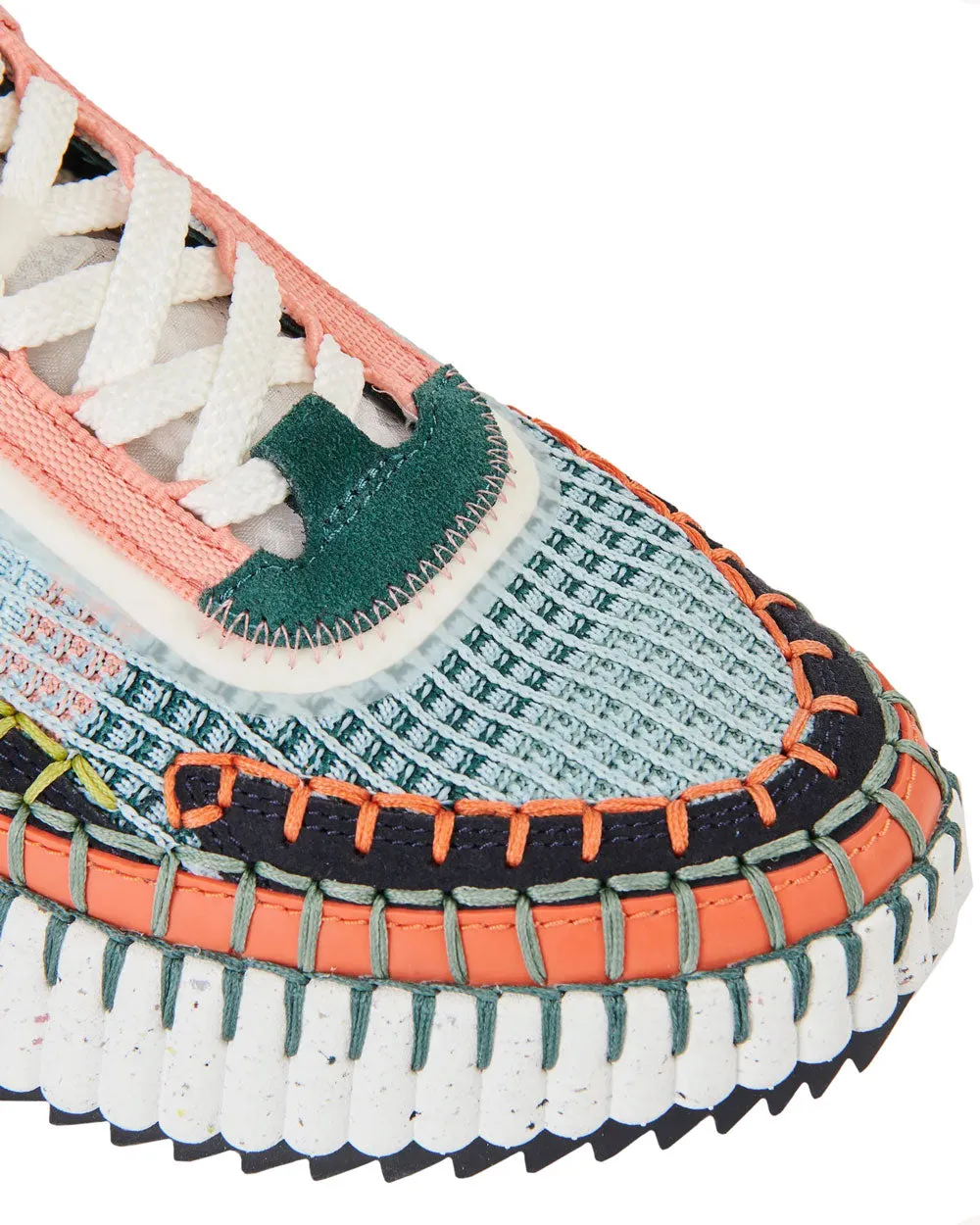Nama Sneaker in Flower Green