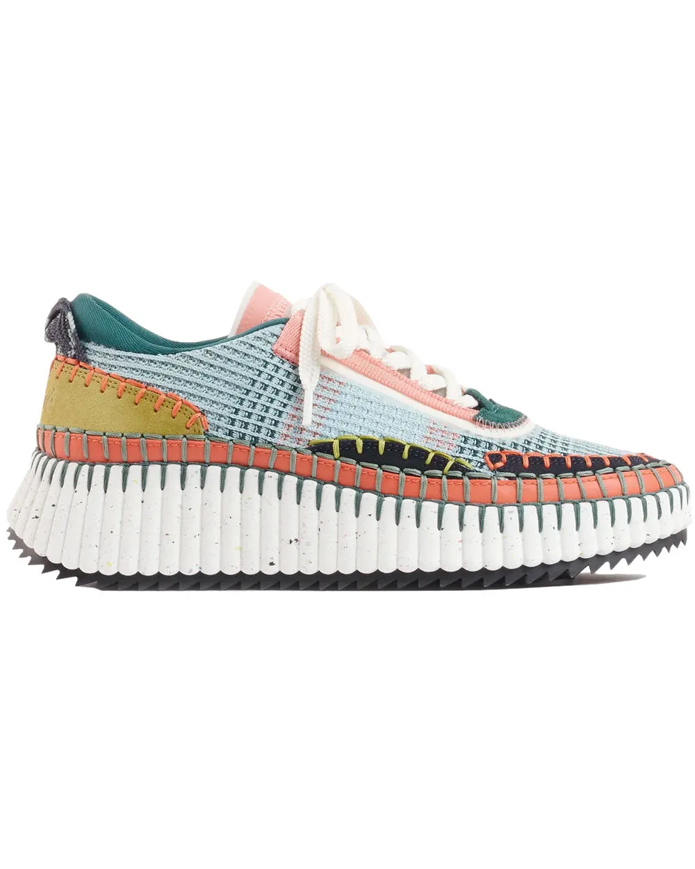 Nama Sneaker in Flower Green