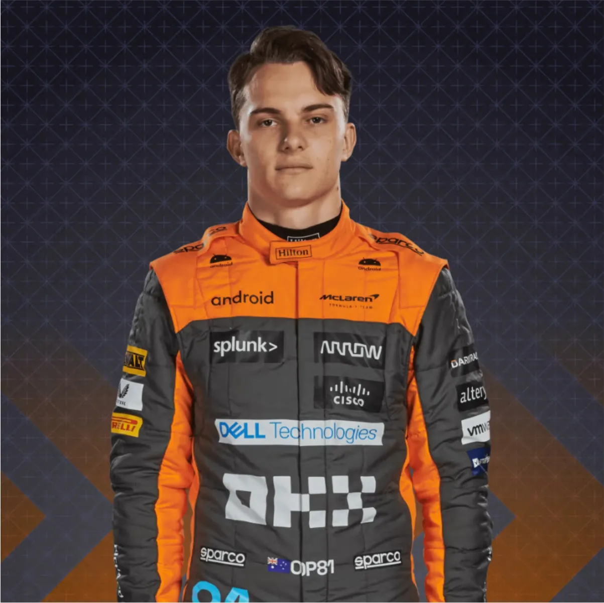 New Oscar Piastri 2023 Race suit