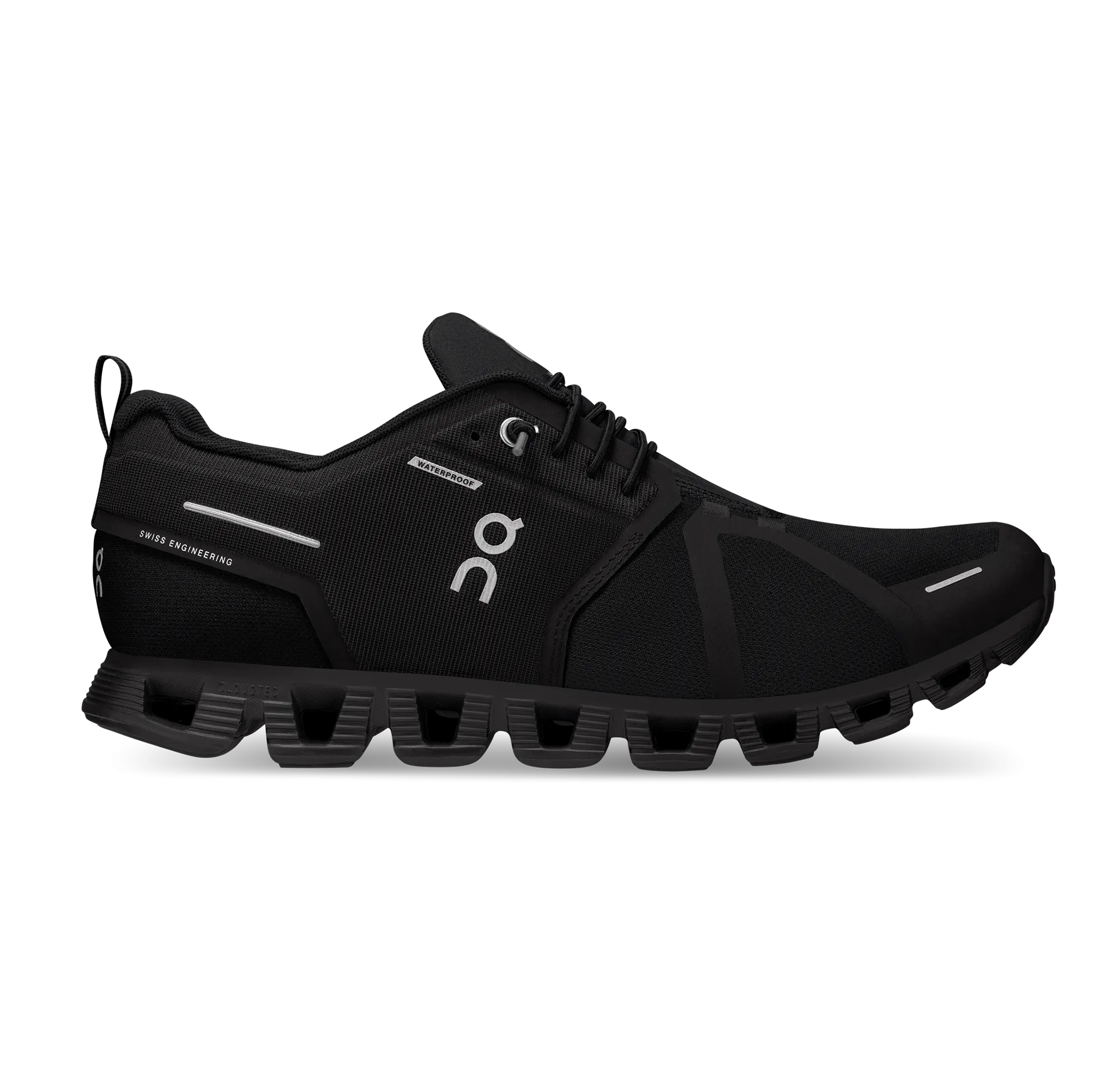 On Running Men's Cloud 5 Waterproof Shoes - All Black