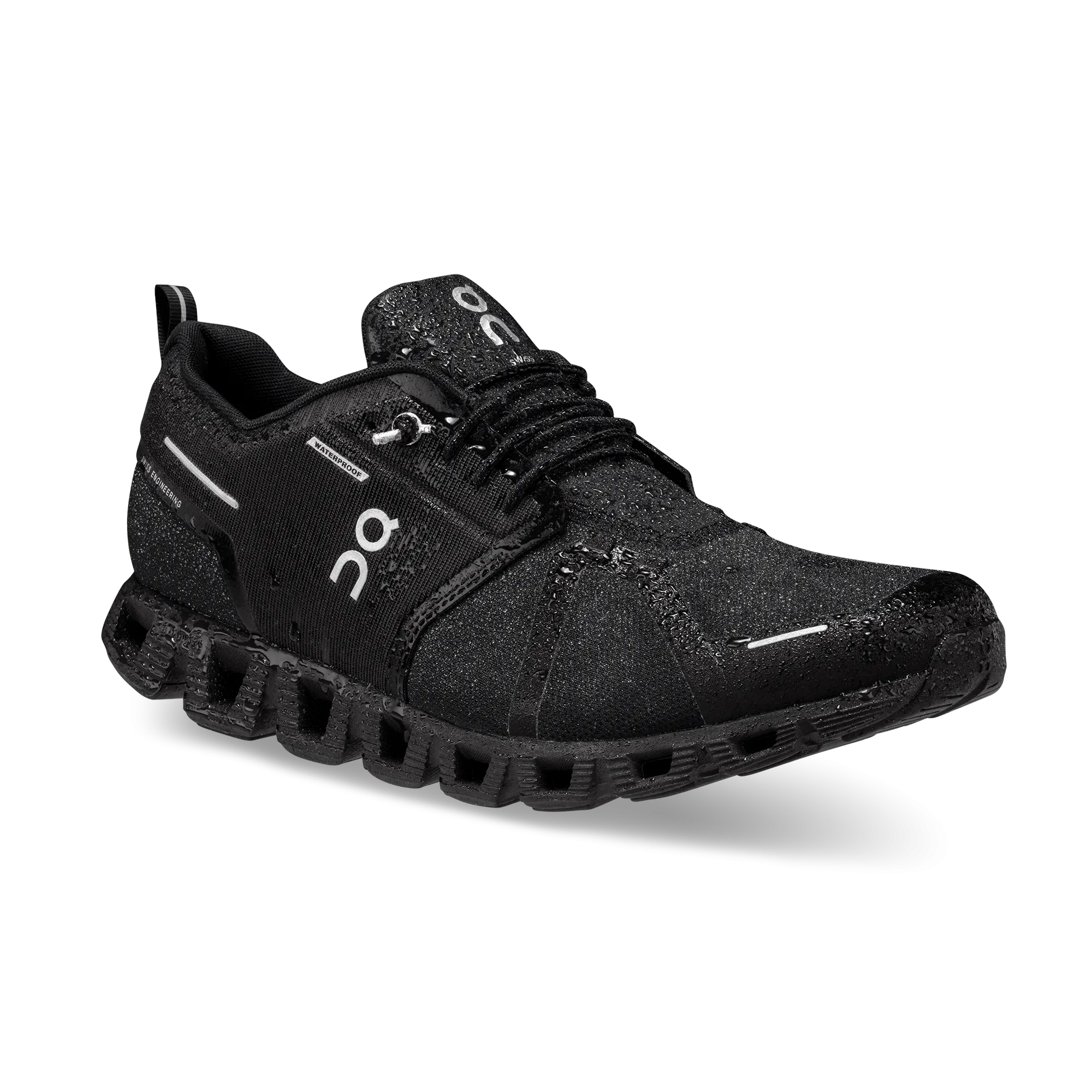 On Running Men's Cloud 5 Waterproof Shoes - All Black