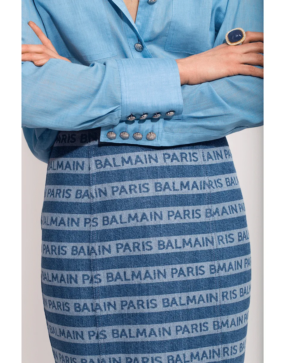 Oversized Transparent Canvas Shirt