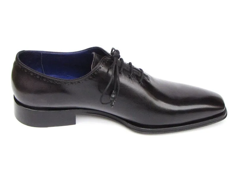 Paul Parkman Plain Toe Oxfords Whole-Cut Black