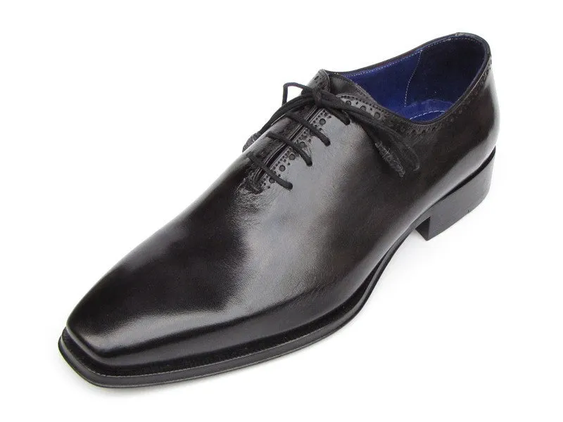 Paul Parkman Plain Toe Oxfords Whole-Cut Black