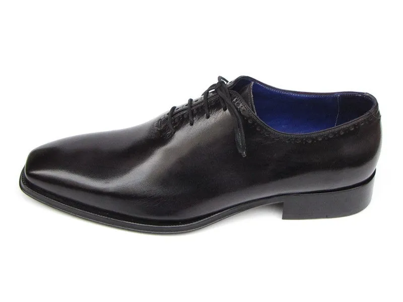 Paul Parkman Plain Toe Oxfords Whole-Cut Black