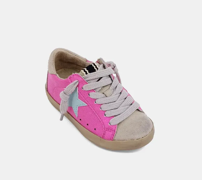 Paula Toddlers - Metallic Fuschsia
