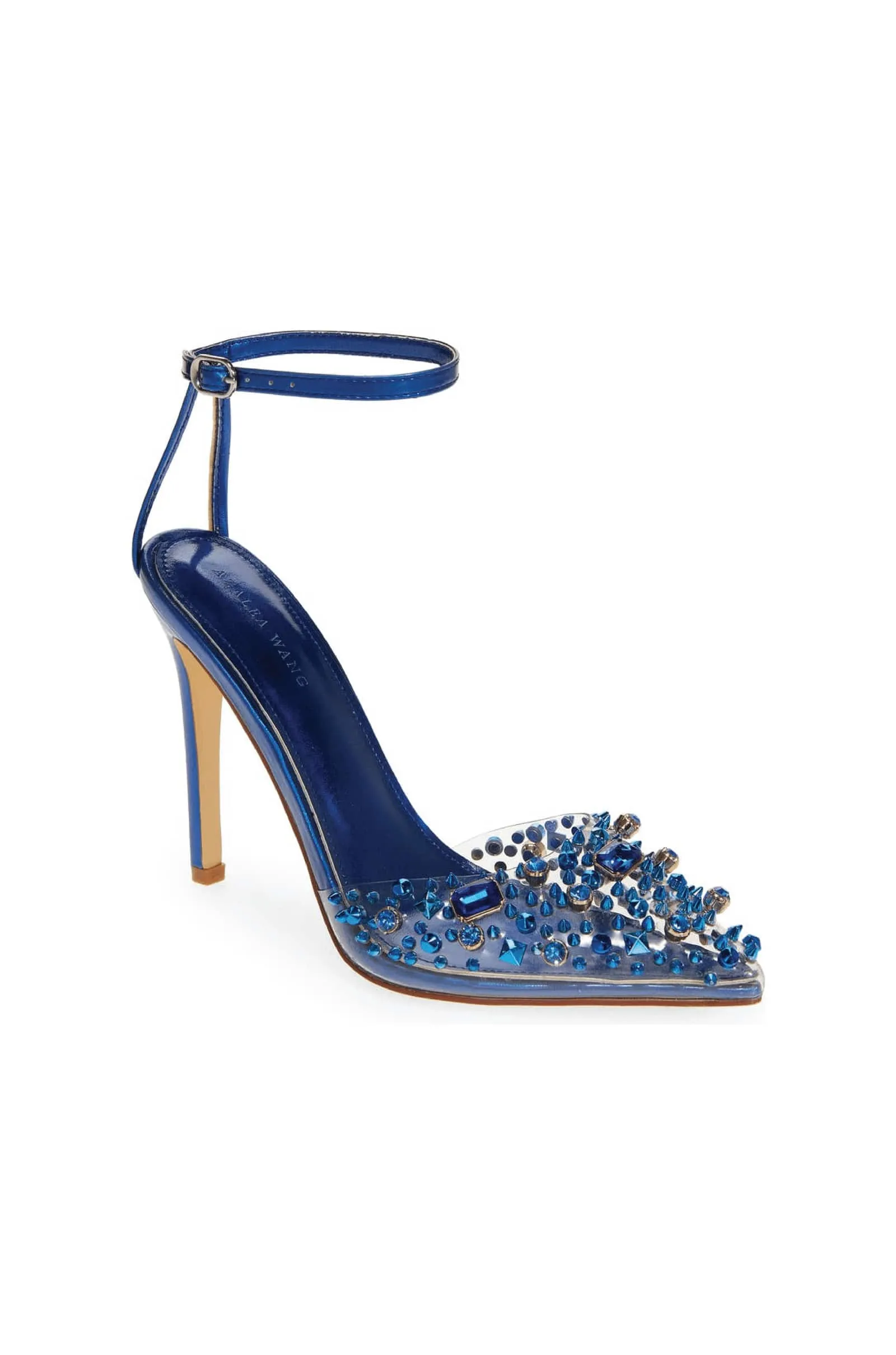 POPSTAR-SAPPHIRE STUDDED PUMP