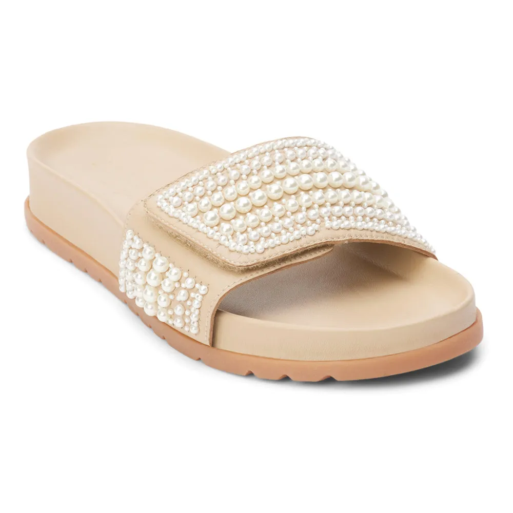 Reese Studded Slide Footbed Sandals