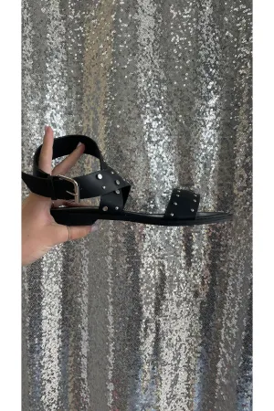Round Studded Summer Sandals