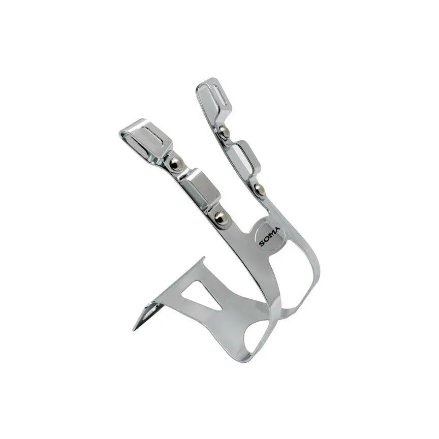 SOMA Toe CLips 4 Gate Chrome - L/XL